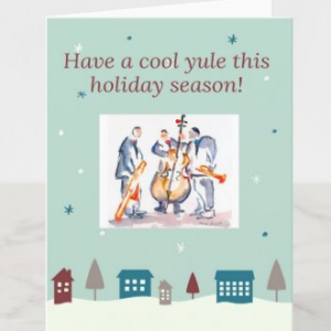 jazzy holiday card image