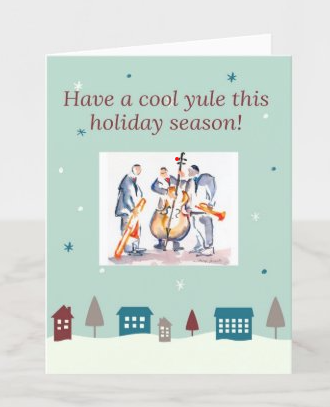 jazzy holiday card image