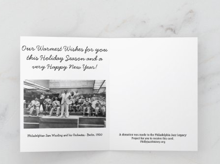 inside of jazzy holiday card